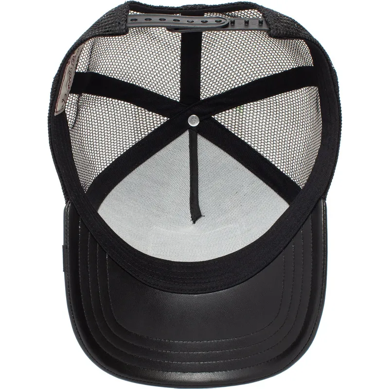 lippikset-kaareva-rekka-musta-snapback-lone-wolf-pack-boss-the-farm-goorin-bros
