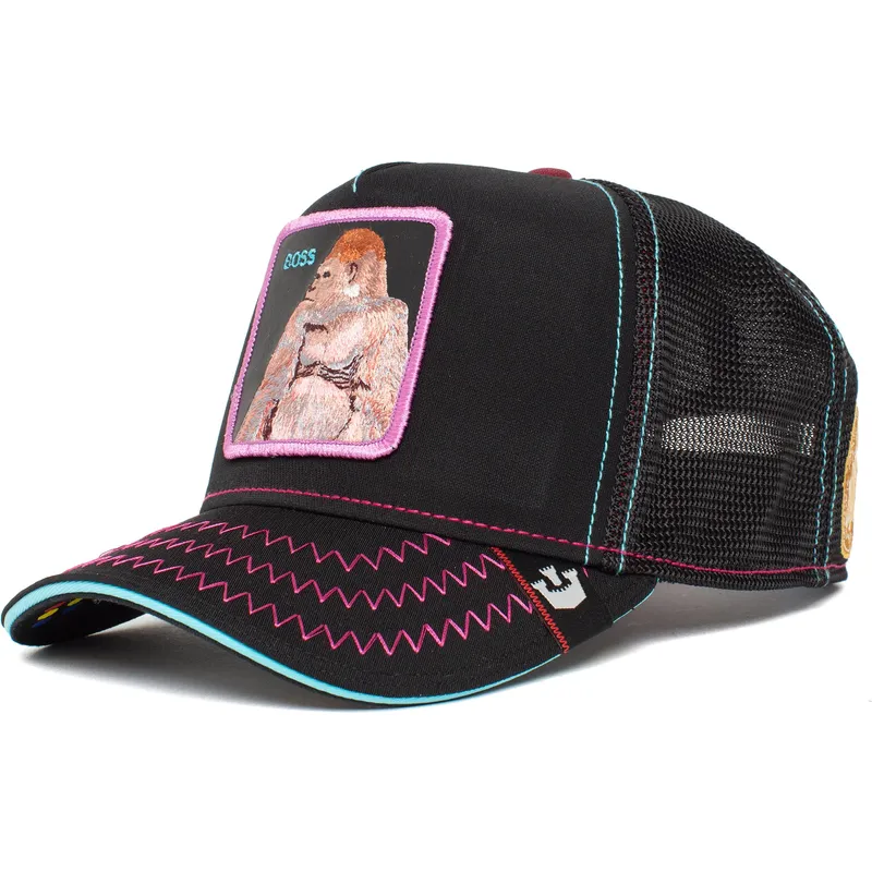 lippikset-kaareva-rekka-musta-snapback-boss-barrel-boss-the-farm-goorin-bros