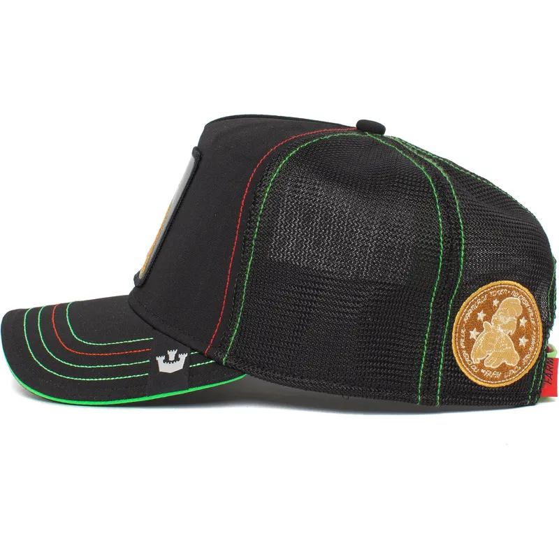 lippikset-kaareva-rekka-musta-snapback-one-hundred-bug-blaster-the-farm-goorin-bros lippikset-kaareva-rekka-musta-snapback-one-hundred-bug-blaster-the-farm-goorin-bros