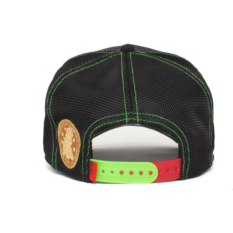 lippikset-kaareva-rekka-musta-snapback-one-hundred-bug-blaster-the-farm-goorin-bros lippikset-kaareva-rekka-musta-snapback-one-hundred-bug-blaster-the-farm-goorin-bros