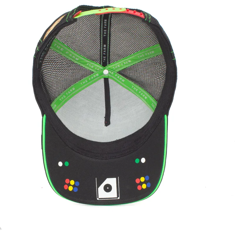 lippikset-kaareva-rekka-musta-snapback-one-hundred-bug-blaster-the-farm-goorin-bros lippikset-kaareva-rekka-musta-snapback-one-hundred-bug-blaster-the-farm-goorin-bros