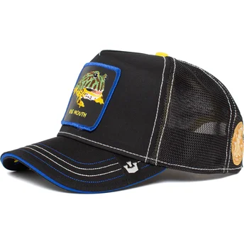 lippikset-kaareva-rekka-musta-snapback-big-mouth-puck-yeah-the-farm-goorin-bros