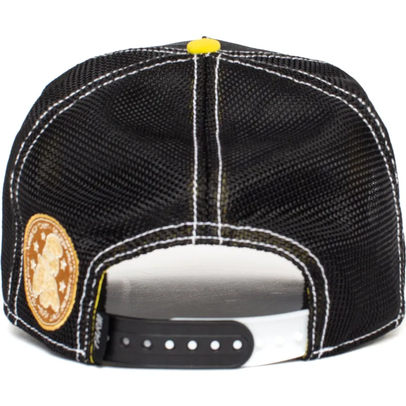 lippikset-kaareva-rekka-musta-snapback-big-mouth-puck-yeah-the-farm-goorin-bros