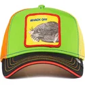 lippikset-kaareva-rekka-vihrea-snapback-whack-off-holey-moley-the-farm-goorin-bros