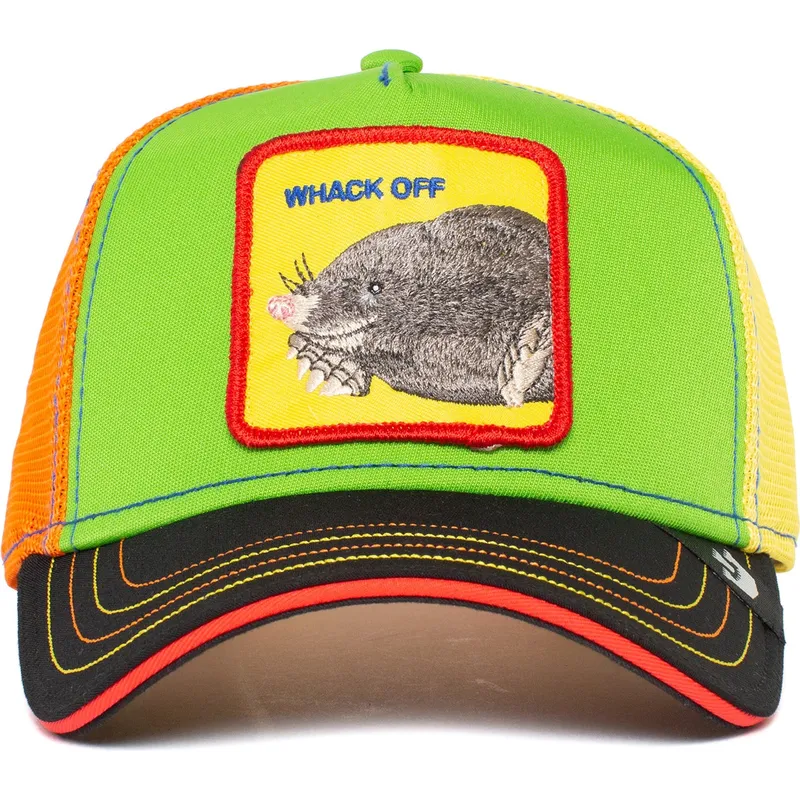 lippikset-kaareva-rekka-vihrea-snapback-whack-off-holey-moley-the-farm-goorin-bros lippikset-kaareva-rekka-vihrea-snapback-whack-off-holey-moley-the-farm-goorin-bros