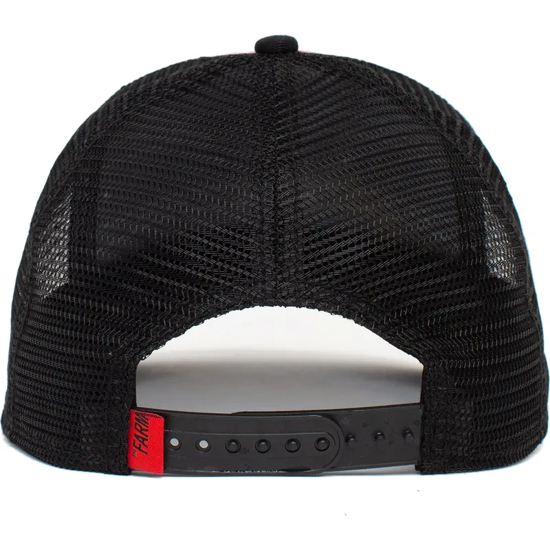 lippikset-kaareva-rekka-punainen-snapback-lady-plaidy-bug-the-farm-goorin-bros