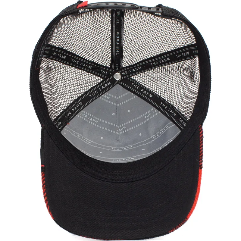 lippikset-kaareva-rekka-punainen-snapback-lady-plaidy-bug-the-farm-goorin-bros