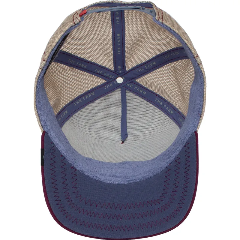 lippikset-kaareva-rekka-beige-snapback-fierce-yo-quiero-the-farm-goorin-bros lippikset-kaareva-rekka-beige-snapback-fierce-yo-quiero-the-farm-goorin-bros