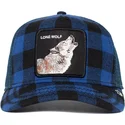 lippikset-kaareva-rekka-sininen-snapback-lone-wolf-code-blue-the-farm-goorin-bros