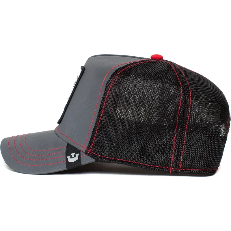 lippikset-kaareva-rekka-musta-snapback-reflective-the-farm-goorin-bros lippikset-kaareva-rekka-musta-snapback-reflective-the-farm-goorin-bros