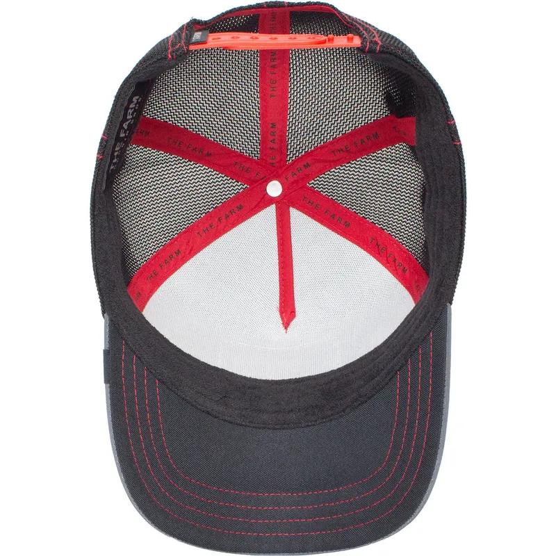 lippikset-kaareva-rekka-musta-snapback-reflective-the-farm-goorin-bros lippikset-kaareva-rekka-musta-snapback-reflective-the-farm-goorin-bros