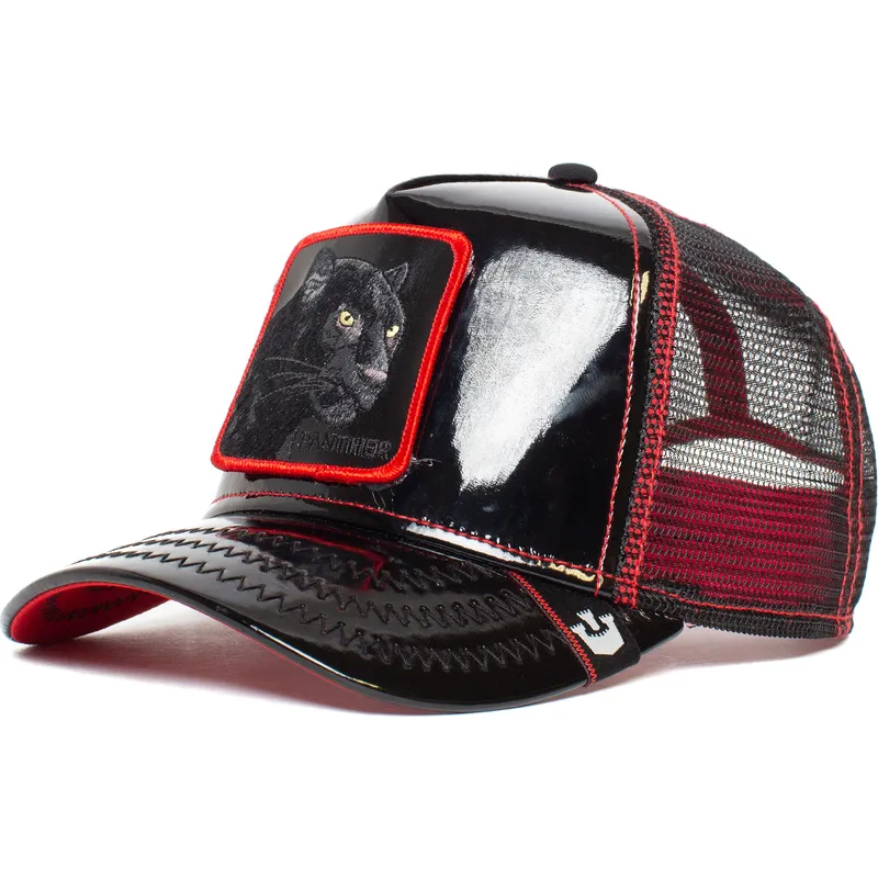 lippikset-kaareva-rekka-musta-snapback-black-panther-power-forever-patent-leather-the-farm-goorin-bros lippikset-kaareva-rekka-musta-snapback-black-panther-power-forever-patent-leather-the-farm-goorin-bros
