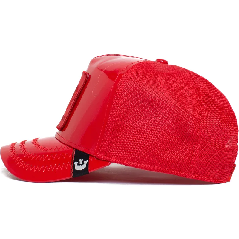 lippikset-kaareva-rekka-punainen-snapback-cock-big-red-patent-leather-the-farm-goorin-bros