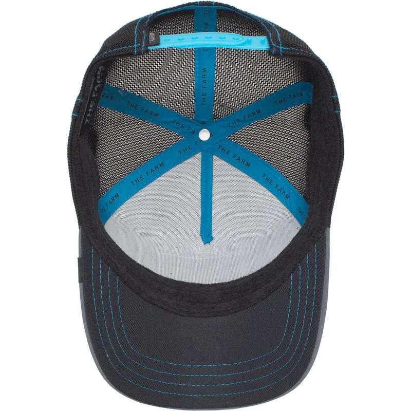 lippikset-kaareva-rekka-musta-snapback-stallion-reflective-the-farm-goorin-bros