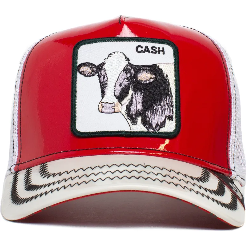 lippikset-kaareva-rekka-punainen-snapback-cash-golden-calf-patent-leather-the-farm-goorin-bros