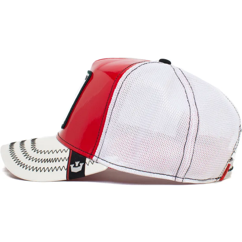 lippikset-kaareva-rekka-punainen-snapback-cash-golden-calf-patent-leather-the-farm-goorin-bros
