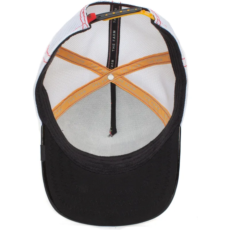 lippikset-kaareva-rekka-valkoinen-snapback-the-red-queen-patent-leather-the-farm-goorin-bros