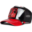 lippikset-kaareva-rekka-musta-snapback-goat-goaty-mcgoatface-patent-leather-the-farm-goorin-bros