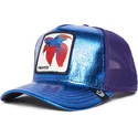 lippikset-kaareva-rekka-sininen-snapback-siam-fighter-blue-light-metallic-the-farm-goorin-bros