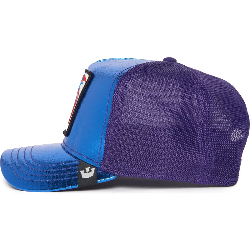 lippikset-kaareva-rekka-sininen-snapback-siam-fighter-blue-light-metallic-the-farm-goorin-bros