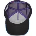 lippikset-kaareva-rekka-sininen-snapback-siam-fighter-blue-light-metallic-the-farm-goorin-bros
