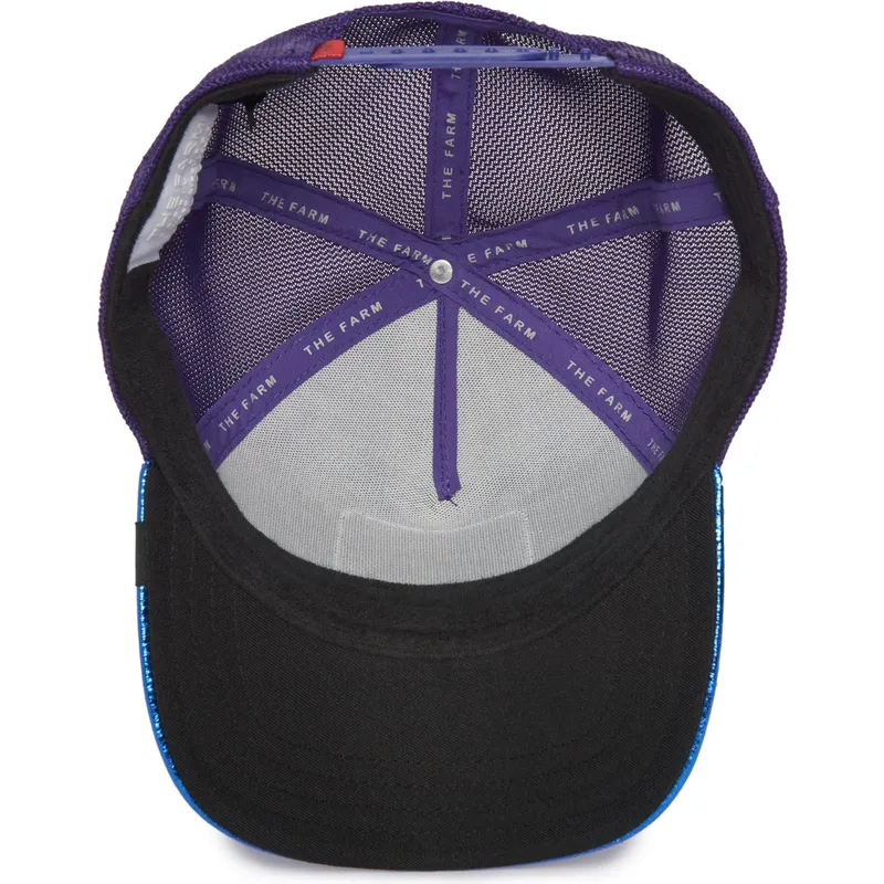 lippikset-kaareva-rekka-sininen-snapback-siam-fighter-blue-light-metallic-the-farm-goorin-bros