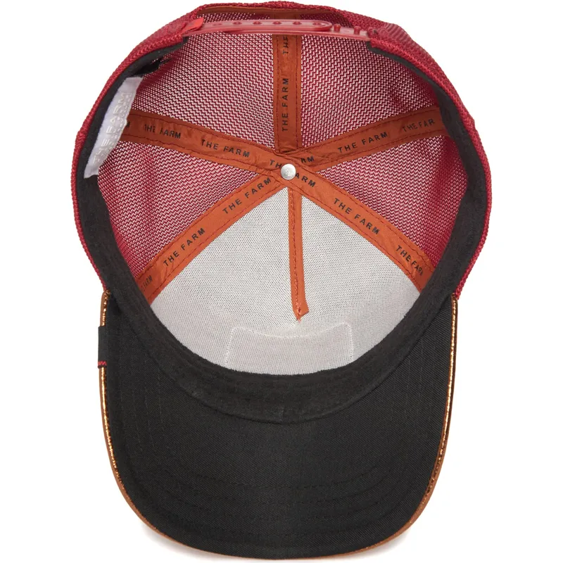 lippikset-kaareva-rekka-oranssi-snapback-spotlight-metallic-the-farm-goorin-bros lippikset-kaareva-rekka-oranssi-snapback-spotlight-metallic-the-farm-goorin-bros