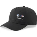 lippikset-kaareva-musta-snapback-motorsport-bb-bmw-puma