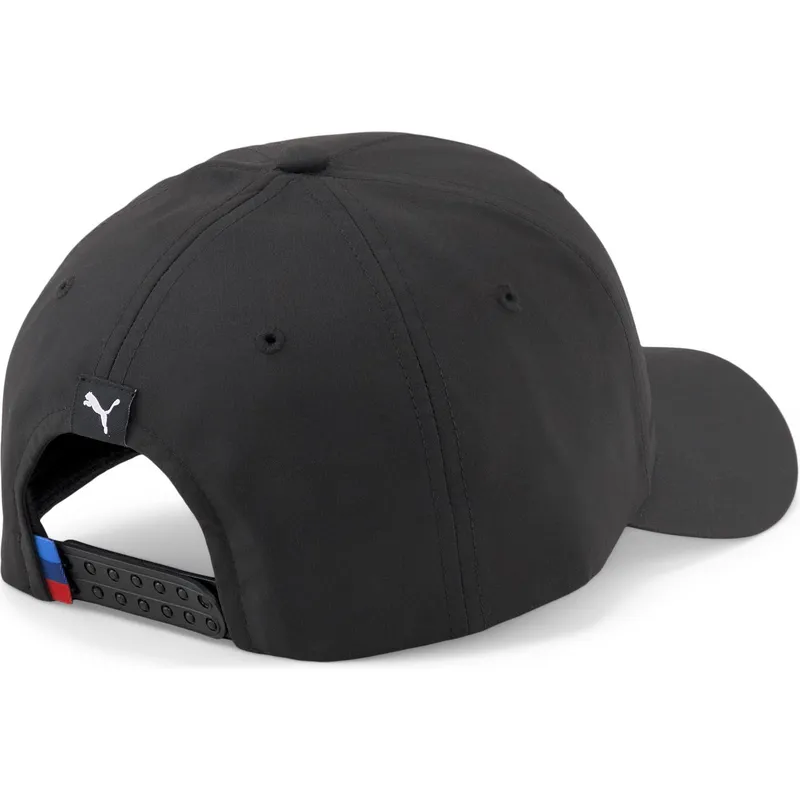 lippikset-kaareva-musta-snapback-motorsport-bb-bmw-puma