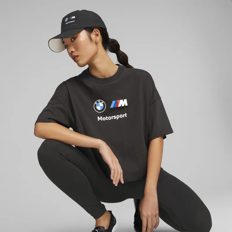 lippikset-kaareva-musta-snapback-motorsport-bb-bmw-puma