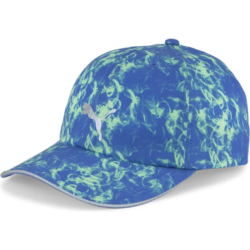lippikset-kaareva-sininen-saadettava-nauha-running-cap-iii-puma