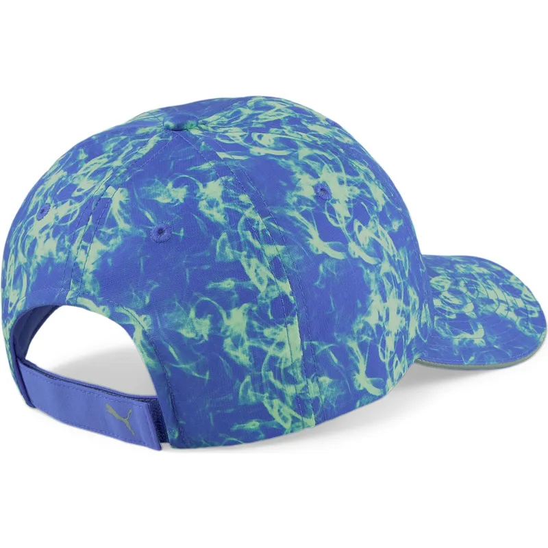 lippikset-kaareva-sininen-saadettava-nauha-running-cap-iii-puma