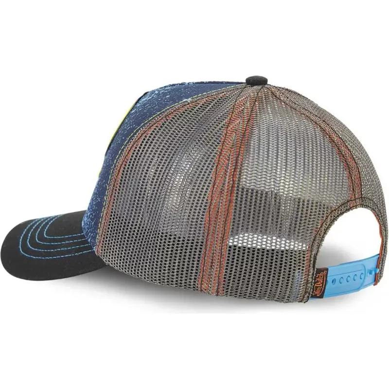 lippikset-kaareva-rekka-sininen-snapback-amel-yel-von-dutch