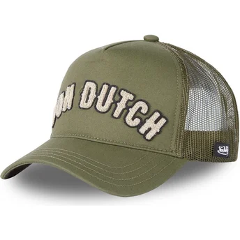 Cap kaareva green snapback Von Dutch