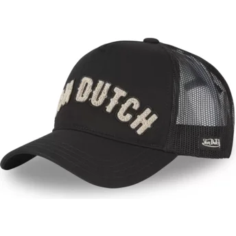 Lippikset kaareva rekka musta snapback BUCKL NR Von Dutch