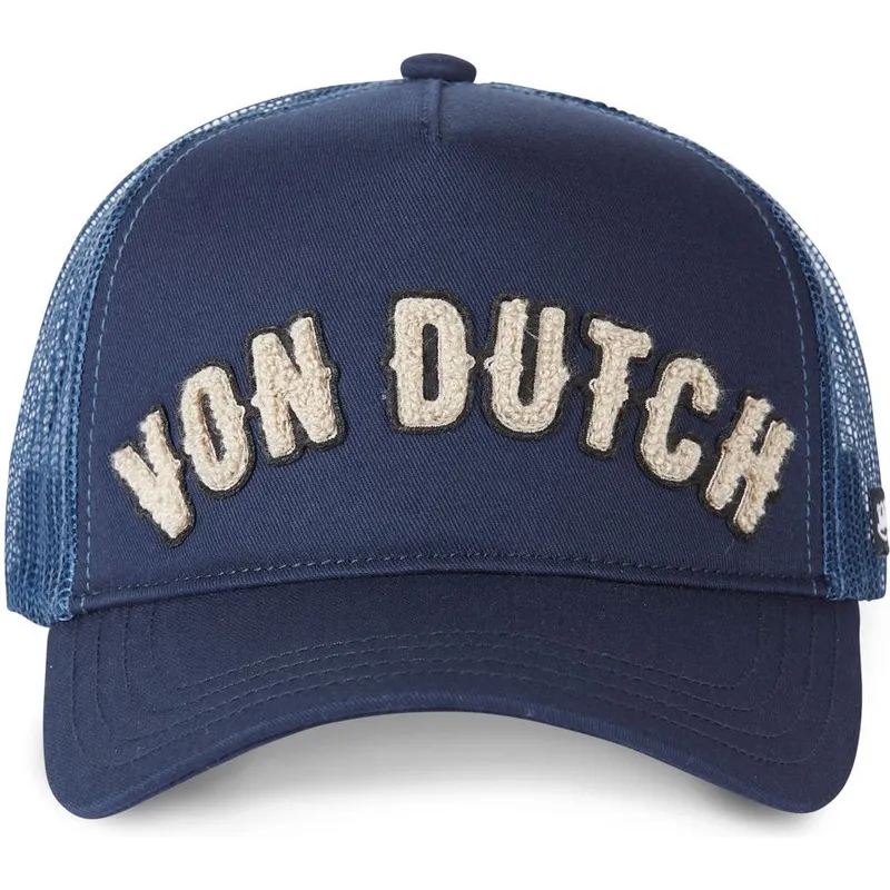 lippikset-kaareva-rekka-laivastonsininen-snapback-buckl-nv-von-dutch