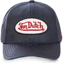 lippikset-kaareva-laivastonsininen-snapback-cari-von-dutch