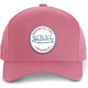 lippikset-kaareva-punainen-snapback-kustom-kulture-col-rasp-von-dutch