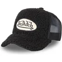 lippikset-kaareva-rekka-musta-snapback-fur1-von-dutch