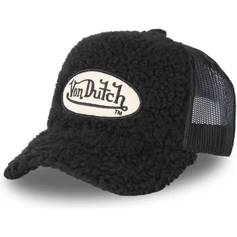 lippikset-kaareva-rekka-musta-snapback-fur1-von-dutch