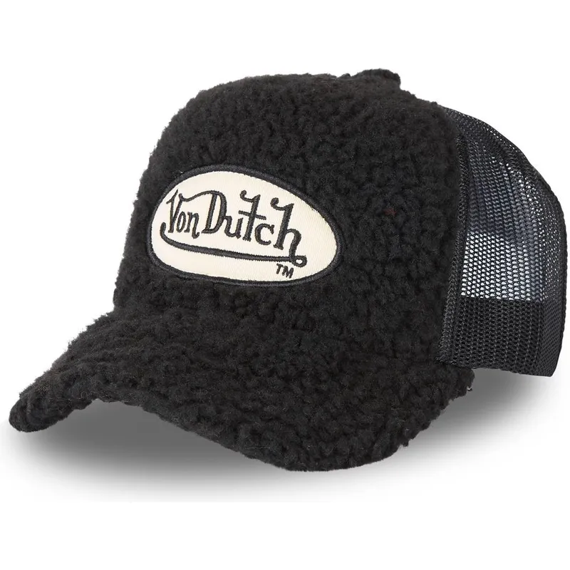 lippikset-kaareva-rekka-musta-snapback-fur1-von-dutch