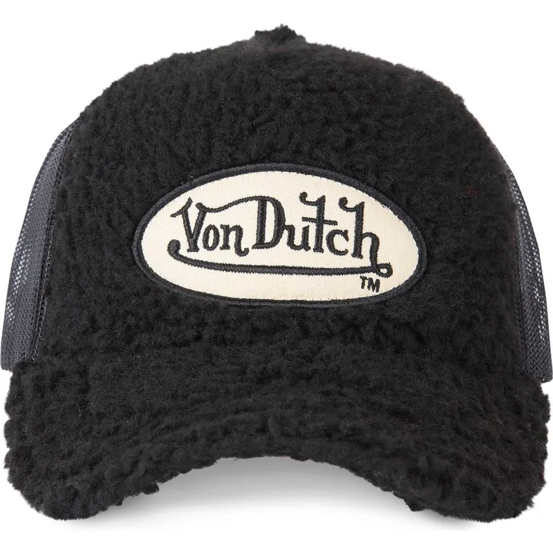lippikset-kaareva-rekka-musta-snapback-fur1-von-dutch