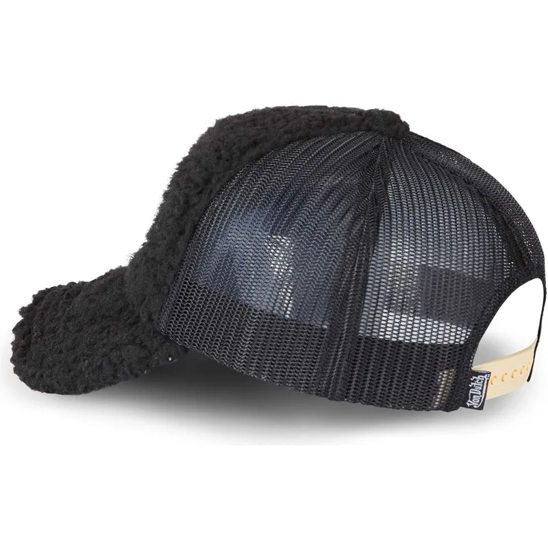 lippikset-kaareva-rekka-musta-snapback-fur1-von-dutch