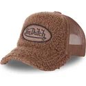 lippikset-kaareva-rekka-ruskea-snapback-fur2-von-dutch