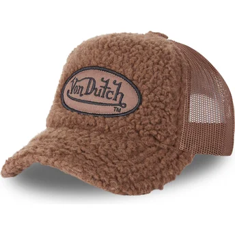 lippikset-kaareva-rekka-ruskea-snapback-fur2-von-dutch