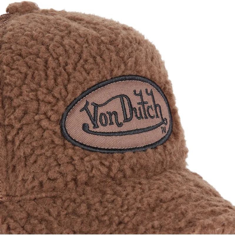 lippikset-kaareva-rekka-ruskea-snapback-fur2-von-dutch lippikset-kaareva-rekka-ruskea-snapback-fur2-von-dutch