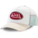 von-dutch-curved-brim-kys-white-and-beige-snapback-cap