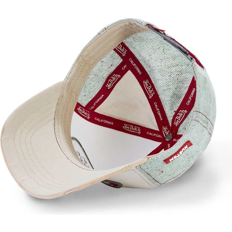 lippikset-kaareva-valkoinen-snapback-kys-von-dutch