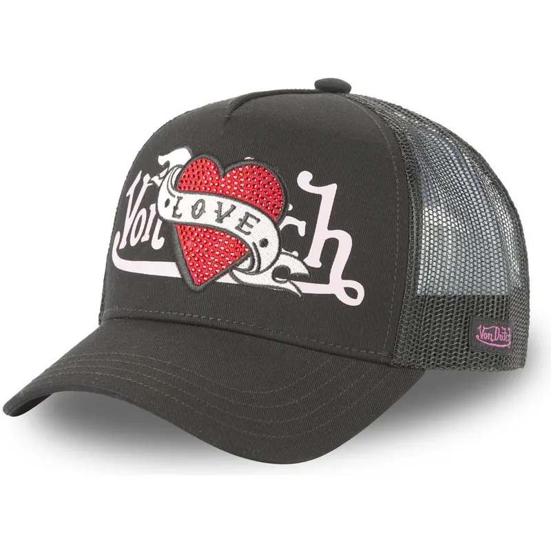 lippikset-kaareva-rekka-musta-snapback-love-lovu-nr-von-dutch
