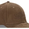 lippikset-kaareva-ruskea-snapback-suedine3-von-dutch